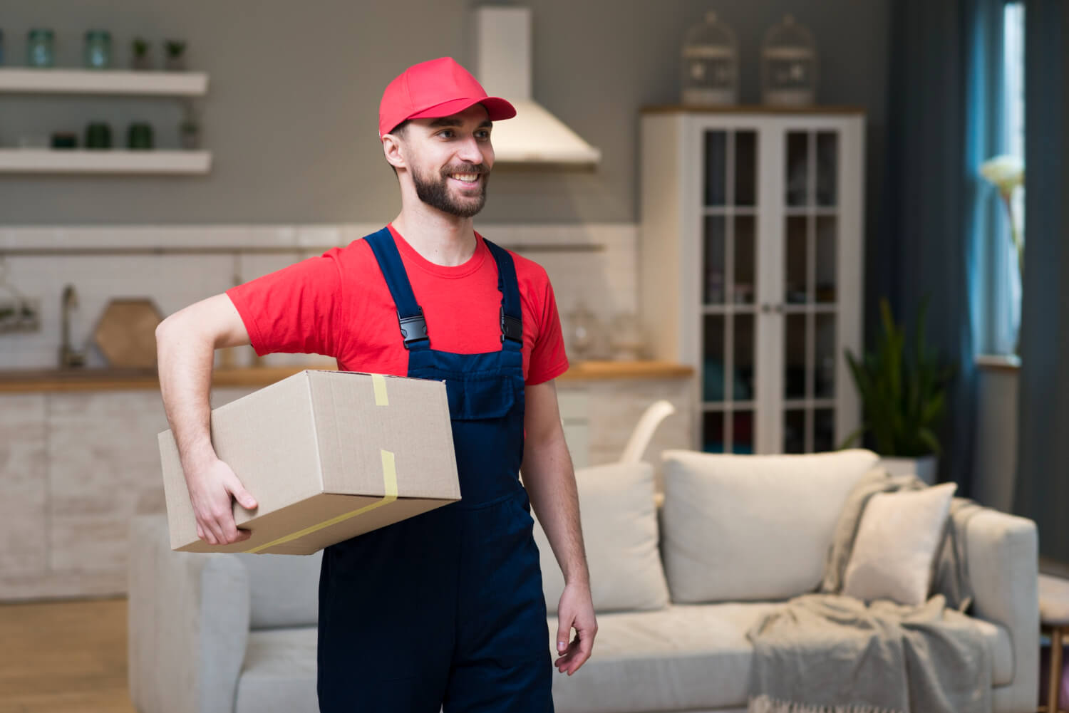 Movers with small items