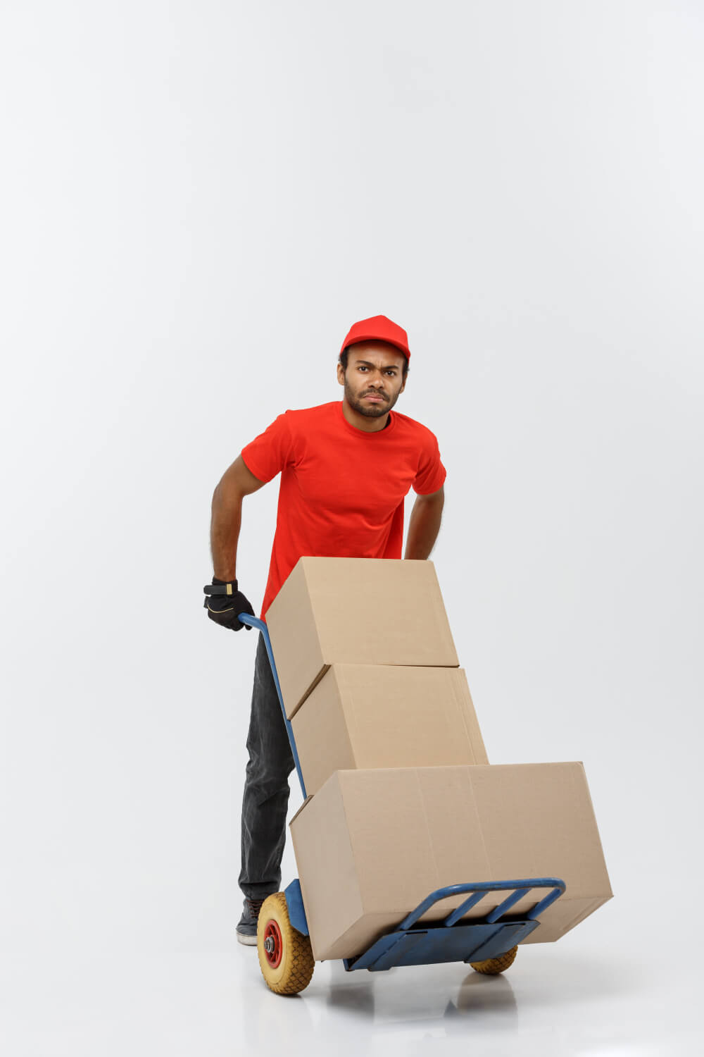 Movers carrying boxes