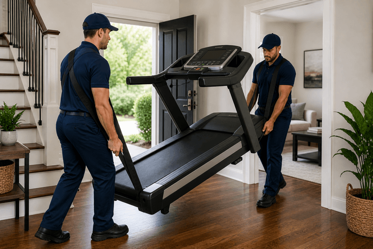 Fitness equipment moving